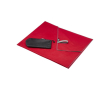 Sporthanddoek van gerecycled polyester, sneldrogend 200 g/m2 kleur rood