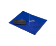 Sporthanddoek van gerecycled polyester, sneldrogend 200 g/m2 kleur koningsblauw