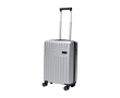 Trolley 20\"met zwenkwielen en een capaciteit van 40 liter kleur zilver