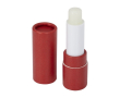 Duurzame lippenbalsem gemaakt van gerecycled papier met SPF 15 kleur rood