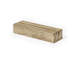 Houten steunbasis met gleuf voor het plaatsen van documenten kleur hout