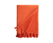 Handdoek met katoen en polyester in felle kleuren 320 g/m2 kleur oranje