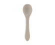 Siliconen babylepel voor meer comfort kleur beige