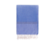Pareo handdoek van gerecycled en organisch katoen 200 g/m2 kleur blauw