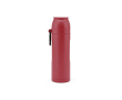 Thermosfles van gerecycled rvs met beker in de deksel 810ml kleur bordeaux