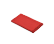 Strandhanddoek 80x180cm van gerecycled katoen met franjes 250 g/m2 kleur rood