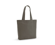 Boodschappentas van gerecycled katoen en polyester 220 g/m2 kleur grijs