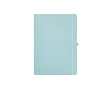 Notitieboek van gerecycled papier met harde kaft A4 kleur pastel blauw
