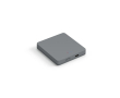 Magnetische powerbank ideaal voor mobiele apparaten 5.000 mAh kleur zilver