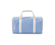 Sporttas van gerecycled katoen met schouderriem kleur pastel blauw