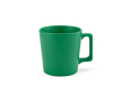 Keramische mok met matte afwerking in levendige kleuren 360ml kleur groen