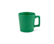 Keramische mok met matte afwerking in levendige kleuren 270ml kleur groen