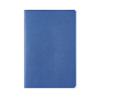Notitieboek met kaft van gerecycled karton A5 gelinieerde pagina's kleur koningsblauw