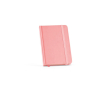 Notitieboek met harde kaft van gerecycled papier A6 kleur roze