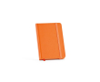 Notitieboek met harde kaft van gerecycled papier A6 kleur oranje