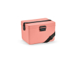 Koelbox van gerecycled plastic met draagriem 12L kleur zalm