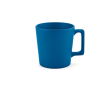 Keramische mok met matte afwerking in levendige kleuren 360ml kleur blauw
