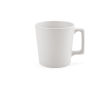 Keramische mok met matte afwerking in levendige kleuren 360ml kleur wit