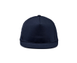 Pet met logo van gerecycled katoen met achterkliksluiting 180 g/m2 kleur blauw