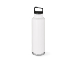 Thermosfles van gerecycled roestvrij staal met karabijnhaak 1,6L kleur wit