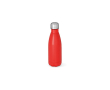 Roestvrijstalen drinkfles met matte afwerking 400ml kleur rood