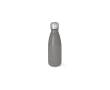 Roestvrijstalen drinkfles met matte afwerking 400ml kleur grijs