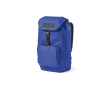 Waterdichte katoenen gerecyclede rugzak met gesp 240 g/m2 kleur blauw