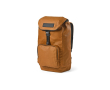 Waterdichte katoenen gerecyclede rugzak met gesp 240 g/m2 kleur camel