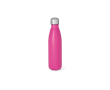 Roestvrijstalen drinkfles met druppelvrije dop 500ml kleur fuchsia
