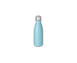 Roestvrijstalen drinkfles met matte afwerking 400ml kleur lichtblauw