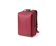 Laptoprugzak van gerecycled polyester met waterdichte ritsen 15,6\" kleur rood