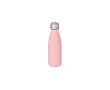 Roestvrijstalen drinkfles met matte afwerking 400ml kleur roze