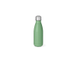Roestvrijstalen drinkfles met matte afwerking 400ml kleur pastel groen