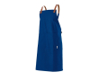 Schort van gerecycled katoen met twee voorzakken 280 g/m2 kleur marineblauw