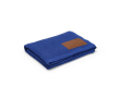 Gerecyclede katoenen deken met aanpasbare patch 200 g/m2 kleur blauw