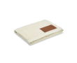 Gerecyclede katoenen deken met aanpasbare patch 200 g/m2 kleur beige