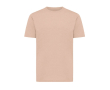Unisex T-shirt van gerecycled katoen, slim fit, 160 g/m2 Iqoniq kleur zalm