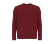 Unisex sweater van gerecycled katoen, slim fit, 280 g/m2 Iqoniq kleur bordeaux