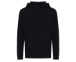 Unisex hoodie van gerecycled katoen, slim fit, 280 g/m2 Iqoniq kleur zwart