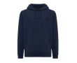 Unisex hoodie van gerecycled polyester, 240 g/m2 Iqoniq kleur marineblauw