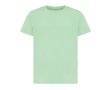 Kinder T-shirt van gerecycled katoen, 160 g/m2 Iqoniq kleur olijfgroen