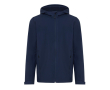 Softshell herenjas, casual fit, 300 g/m2 Iqoniq kleur marineblauw