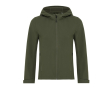 Softshell damesjas, casual fit, 300 g/m2 Iqoniq kleur khaki