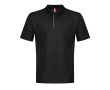 Herenpolo van gerecycled polyester 180 g/m2 THC DYNAMIC kleur zwart