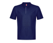 Herenpolo van gerecycled polyester 180 g/m2 THC DYNAMIC kleur marineblauw