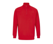 Katoenen en polyester sweatshirt met 1/4 rits SOL'S Conrad 280 g/m2 kleur rood