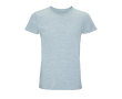 Unisex katoenen T-shirt met ronde hals SOL'S Crusader 150 g/m2 kleur gemarmerd grijs