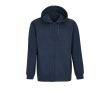 Katoenen en polyester hoodie SOL'S Carter 280 g/m2 kleur donkergrijs