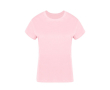 Dames T-shirt van 100% gekamd katoen Ring Spun 160 g/m2 kleur roze