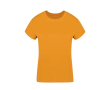 Dames T-shirt van 100% gekamd katoen Ring Spun 160 g/m2 kleur goud